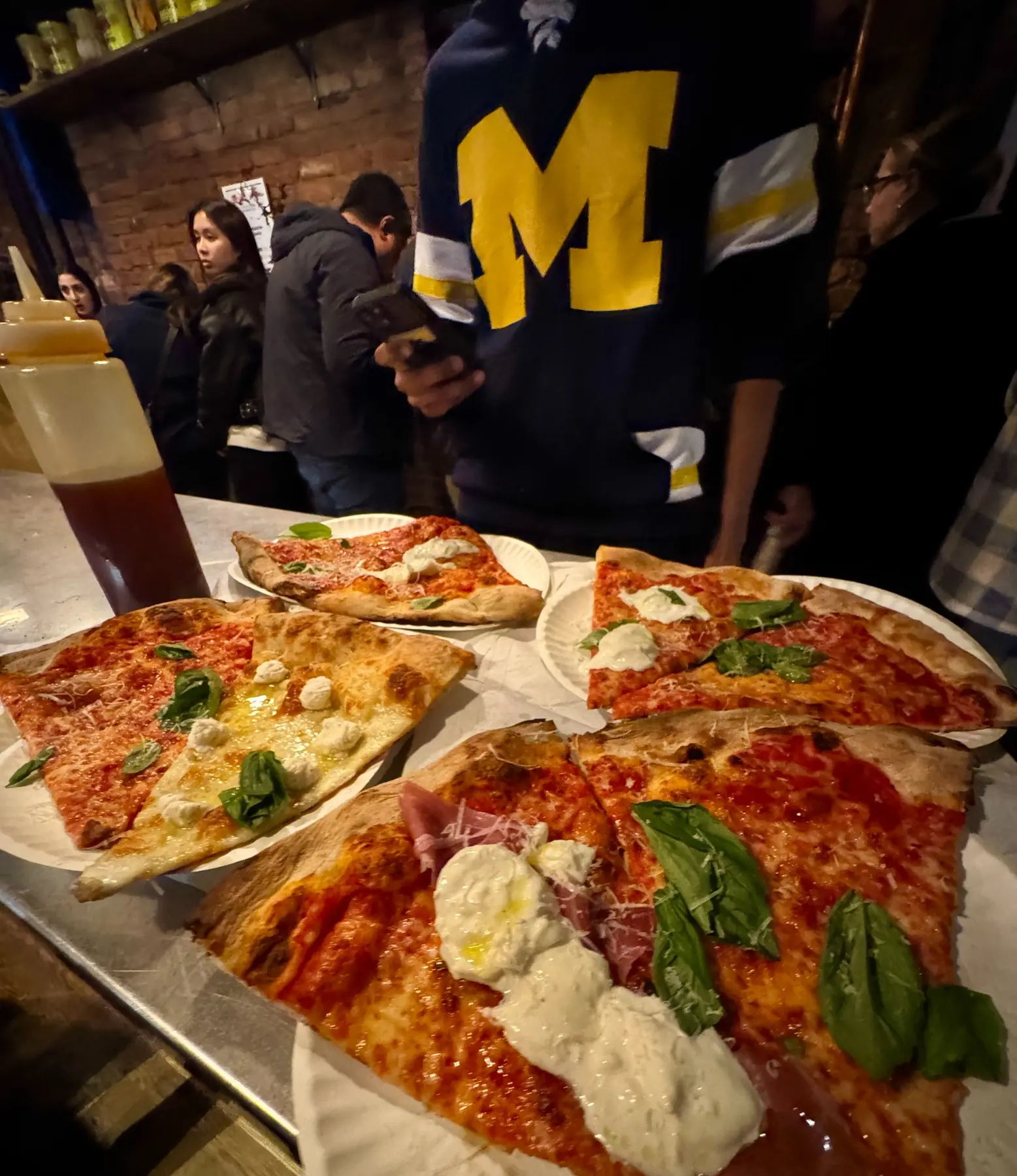 Pizza at L’Industrie Pizzeria in New York City